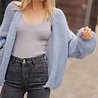 MALIKA gilet bleu MALIKA gilet bleu