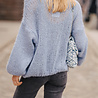 MALIKA gilet bleu MALIKA gilet bleu