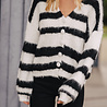 HUYANA gilet noir et blanc HUYANA gilet noir et blanc