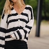 HUYANA gilet noir et blanc HUYANA gilet noir et blanc