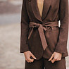 CHRISTIANE blazer chocolat CHRISTIANE blazer chocolat