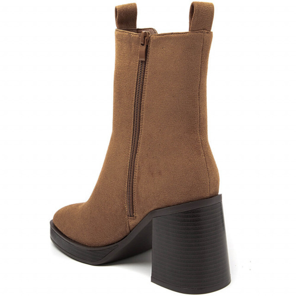 KATIE bottines camel KATIE bottines camel