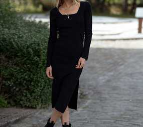 SOUMIA robe noire