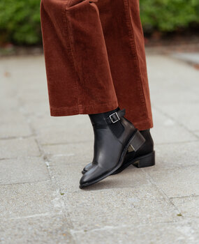 WHITNEY bottines noires