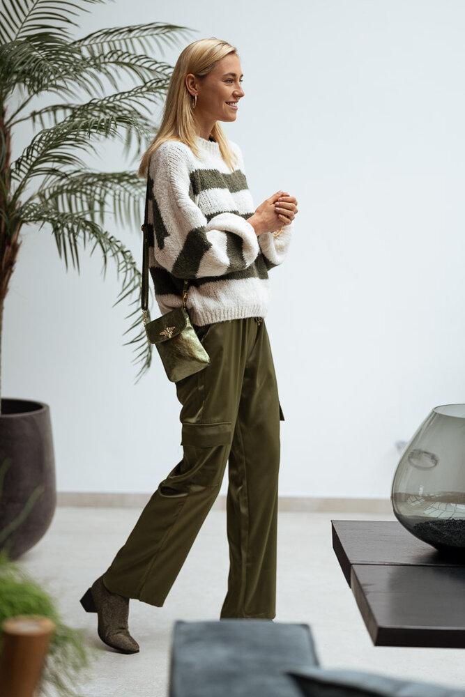 MELUSINE pantalon kaki