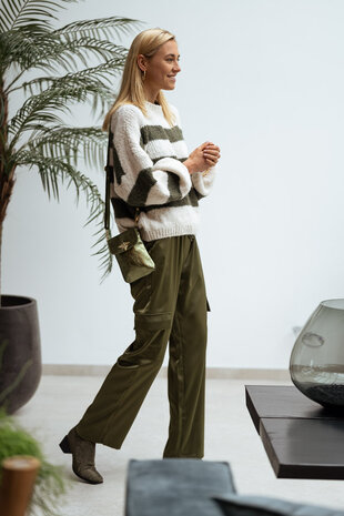 MELUSINE pantalon kaki