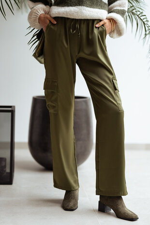 MELUSINE pantalon kaki