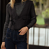 ADRIEN pull col roulé noir ADRIEN pull col roulé noir