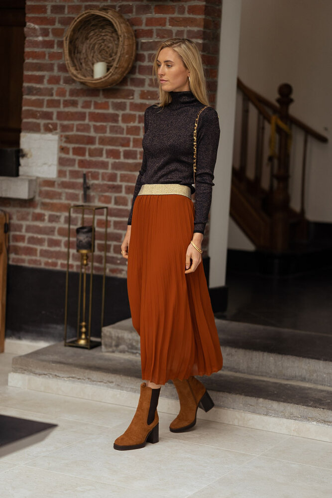 Jupe rouille hot sale