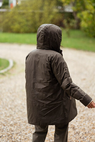 SVETLANA manteau réversible kaki SVETLANA manteau réversible kaki