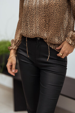 PAOLINA pantalon legging noir PAOLINA pantalon legging noir