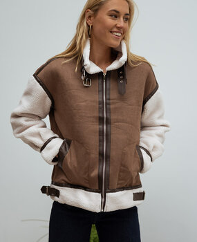 YSOIE veste chocolat