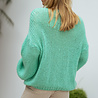 MALIKA gilet turquoise MALIKA gilet turquoise