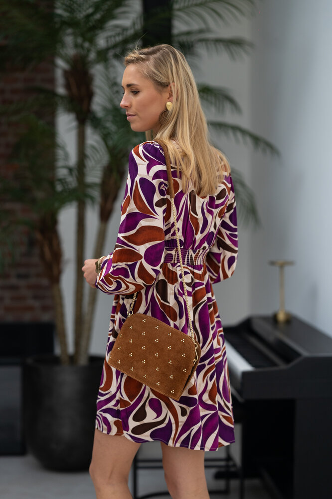 EMESE robe violette EMESE robe violette