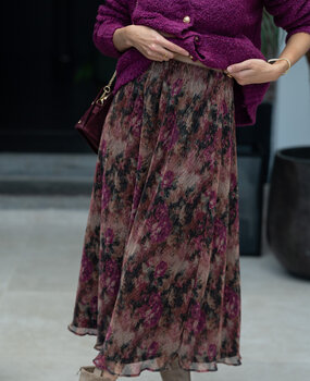 JAVA jupe terracotta