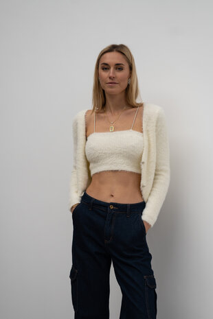 LIDA top blanc cassé LIDA top blanc cassé