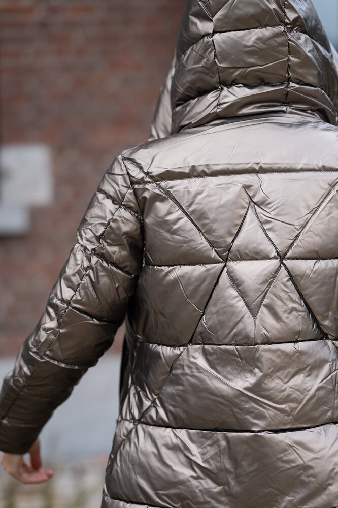 PAULA doudoune bronze