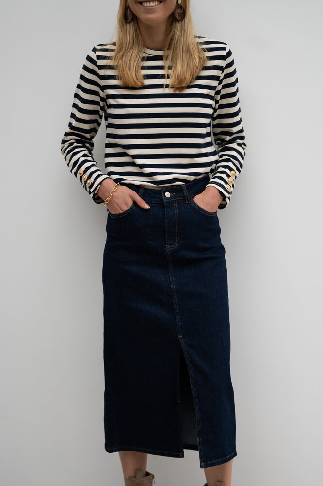 JUDY jupe en jeans brut