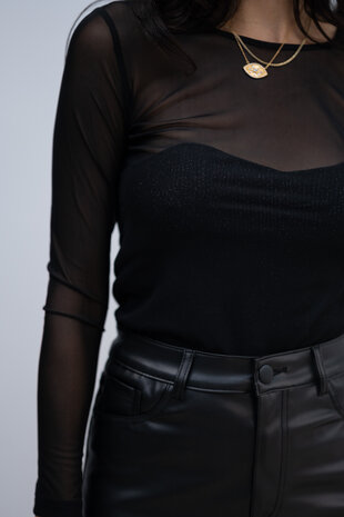 LOPEZ top bustier anthracite