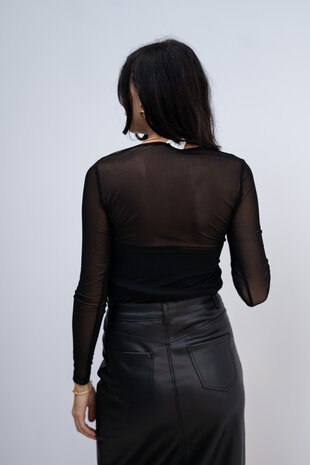 RANYA blouse noire RANYA blouse noire