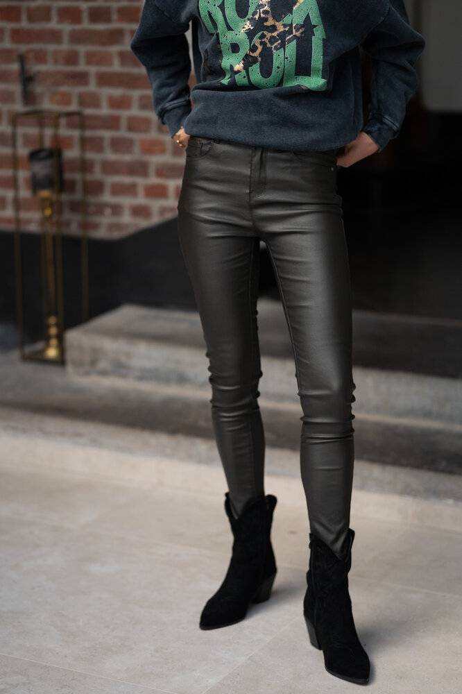 PAOLINA pantalon kaki PAOLINA pantalon kaki