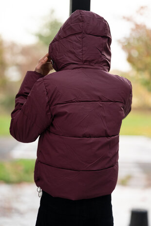 Doudoune bordeaux hot sale