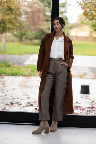 ESMERALDA manteau marron ESMERALDA manteau marron