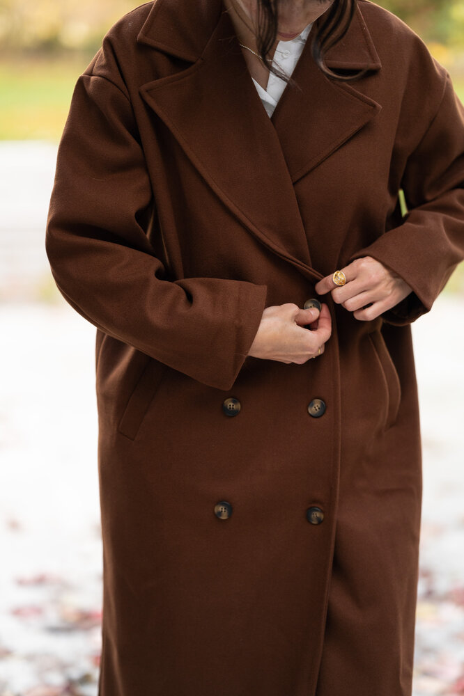 ESMERALDA manteau marron ESMERALDA manteau marron