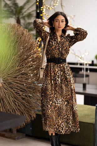 SUZANNE robe léopard SUZANNE robe léopard