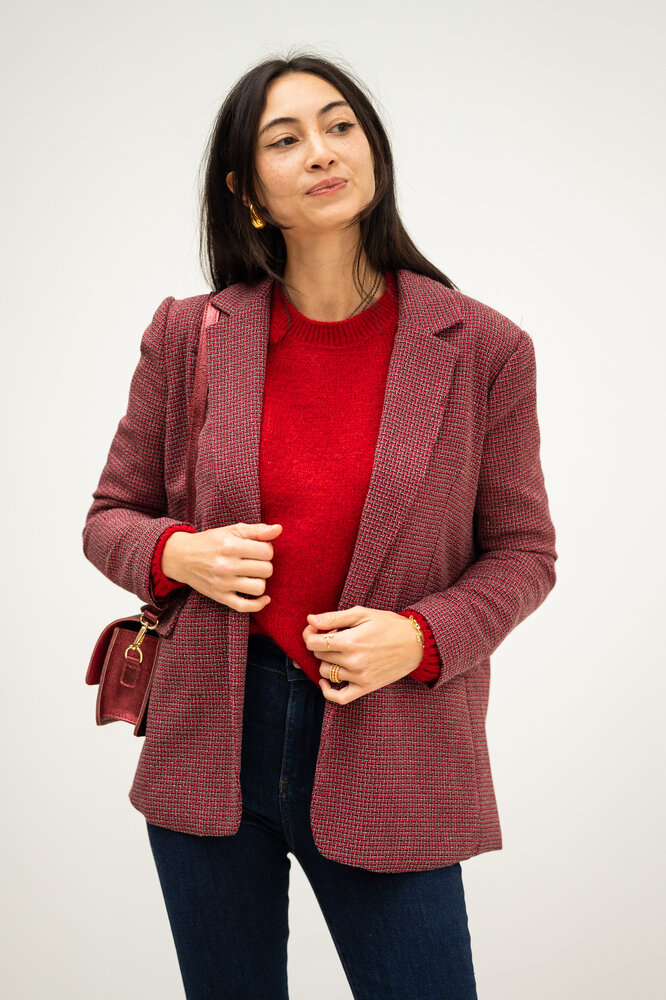 OXANA blazer rouge OXANA blazer rouge