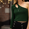 MICHELA blouse verte MICHELA blouse verte