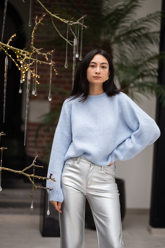 GALENA pull bleu ciel