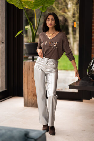 BARBARA pantalon argenté BARBARA pantalon argenté