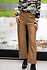 SOLANGE pantalon en simili beige SOLANGE pantalon en simili beige