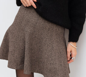 BILLIE jupe taupe