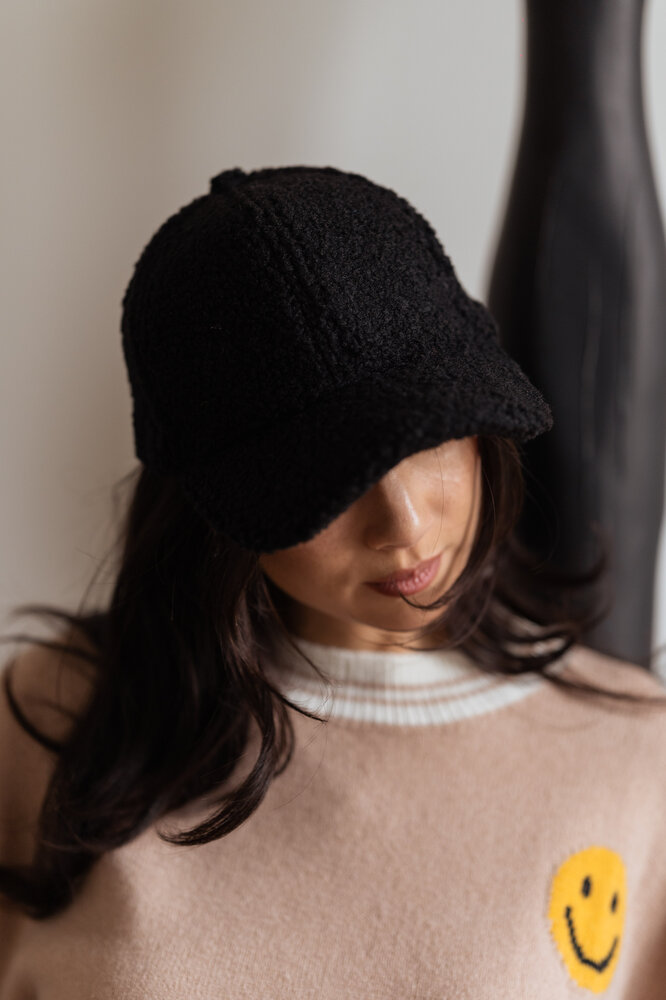 BUCKIE casquette noire BUCKIE casquette noire