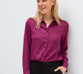 POLIA blouse violette