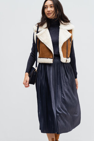 SOLENE jupe marine SOLENE jupe marine