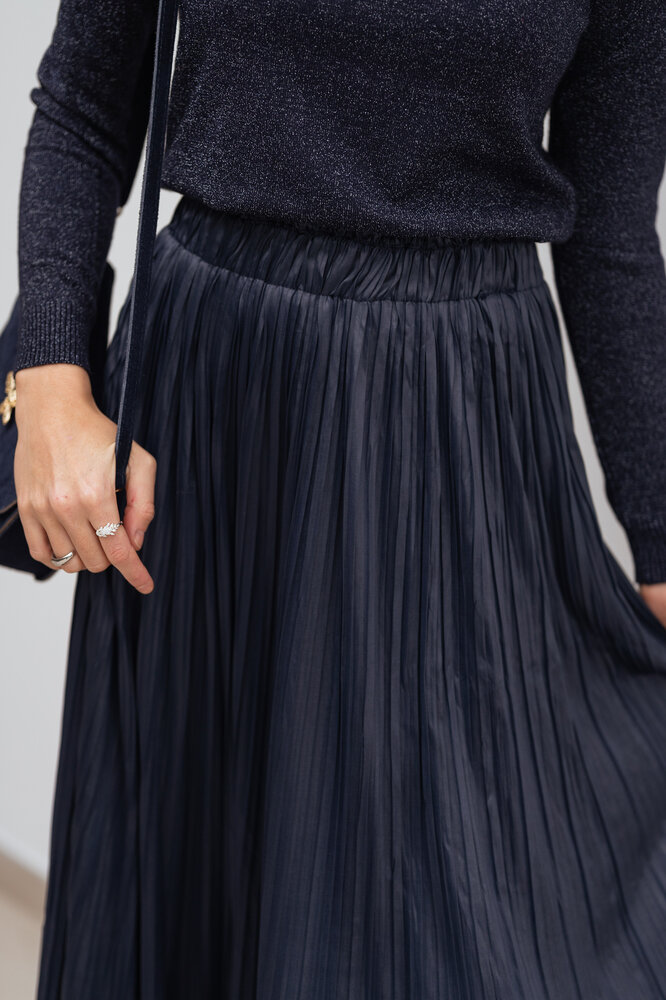 SOLENE jupe marine SOLENE jupe marine