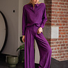 MILEY Pantalon violet MILEY Pantalon violet
