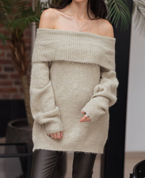 ZEFIA pull vert menthe