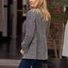 TIZIA blazer en laine noir et blanc TIZIA blazer en laine noir et blanc