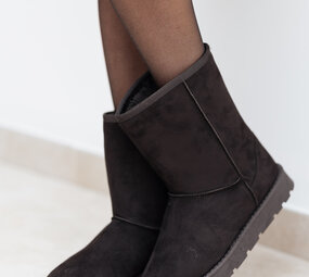 HOUTCH bottines fourrées noires