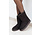 HOUTCH bottines fourrées noires