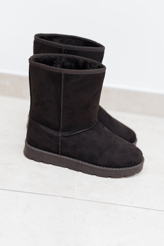 HOUTCH bottines fourrées noires