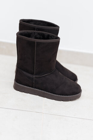 HOUTCH bottines fourrées noires