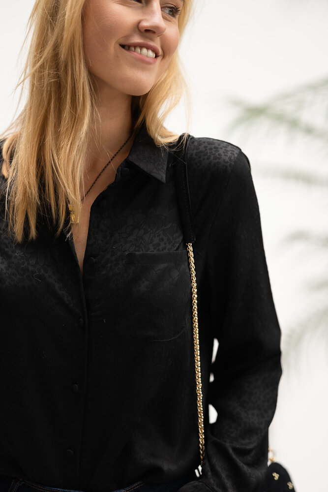 POLIA chemisier noir