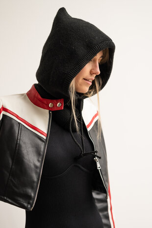 LOU cagoule noire LOU cagoule noire