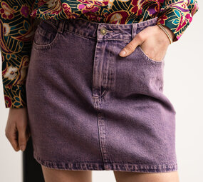 WINTER jupe violette
