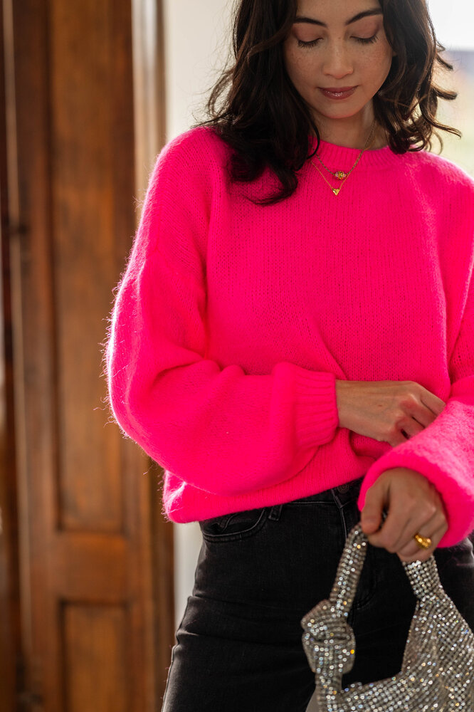 GALENA pull fuchsia fluo GALENA pull fuchsia fluo